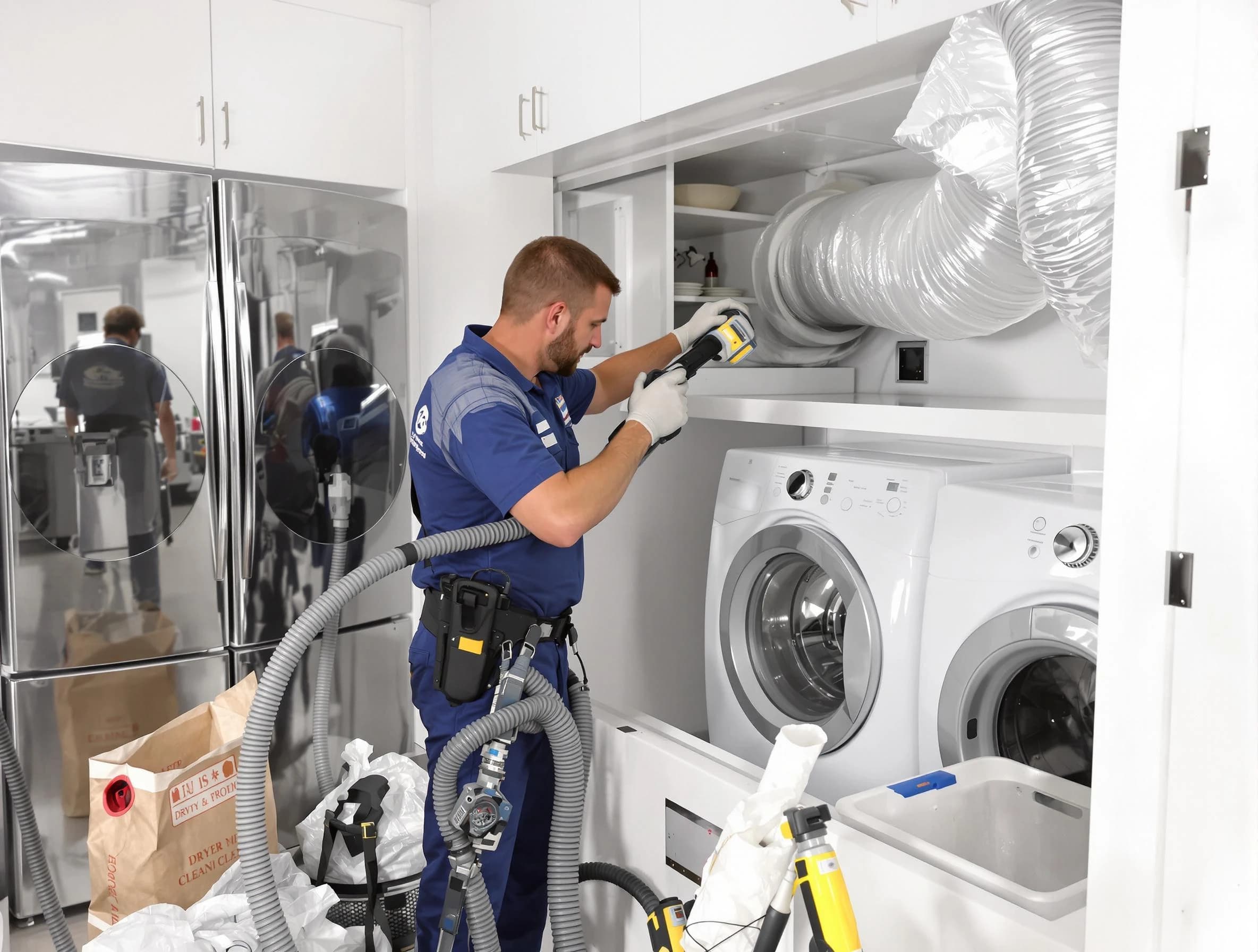 Professional duct cleaning by North Ogden Dryer Vent Cleaning in North Ogden