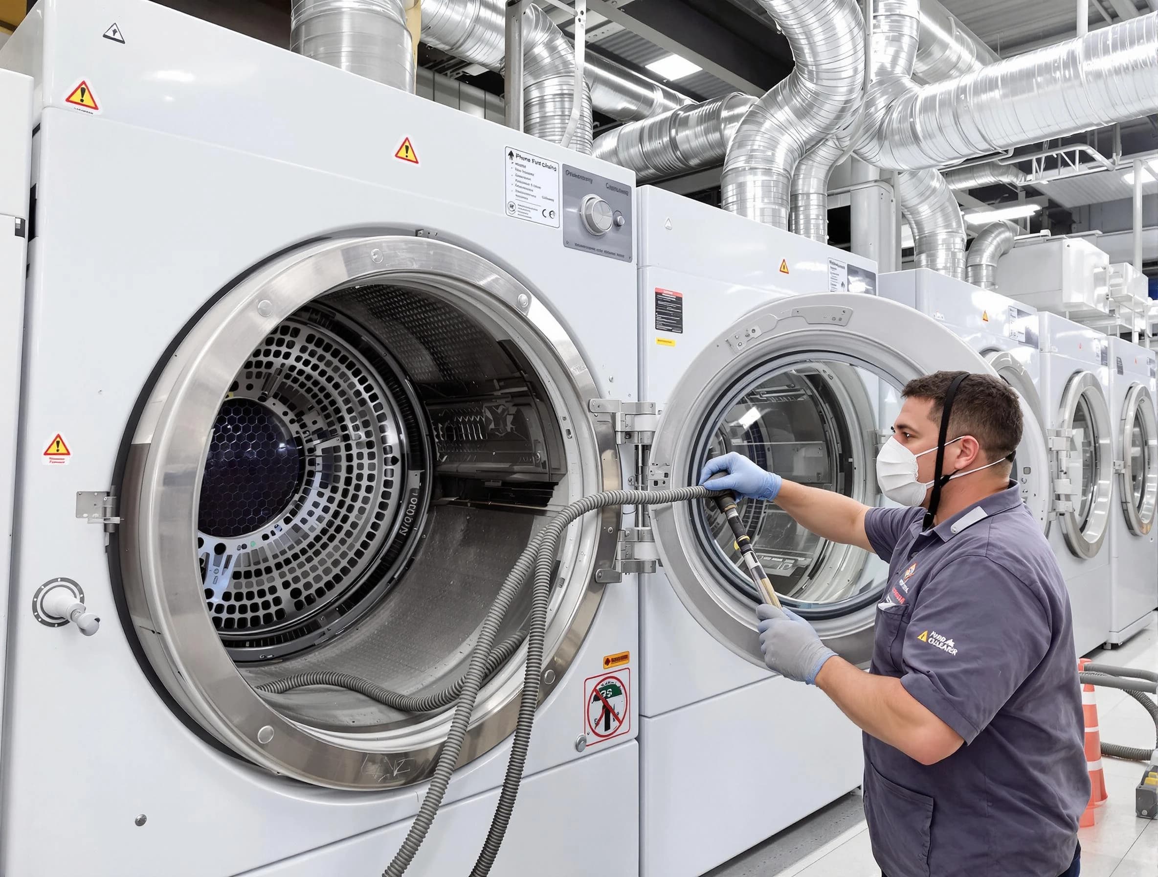 Industrial-grade dryer vent cleaning by North Ogden Dryer Vent Cleaning in North Ogden