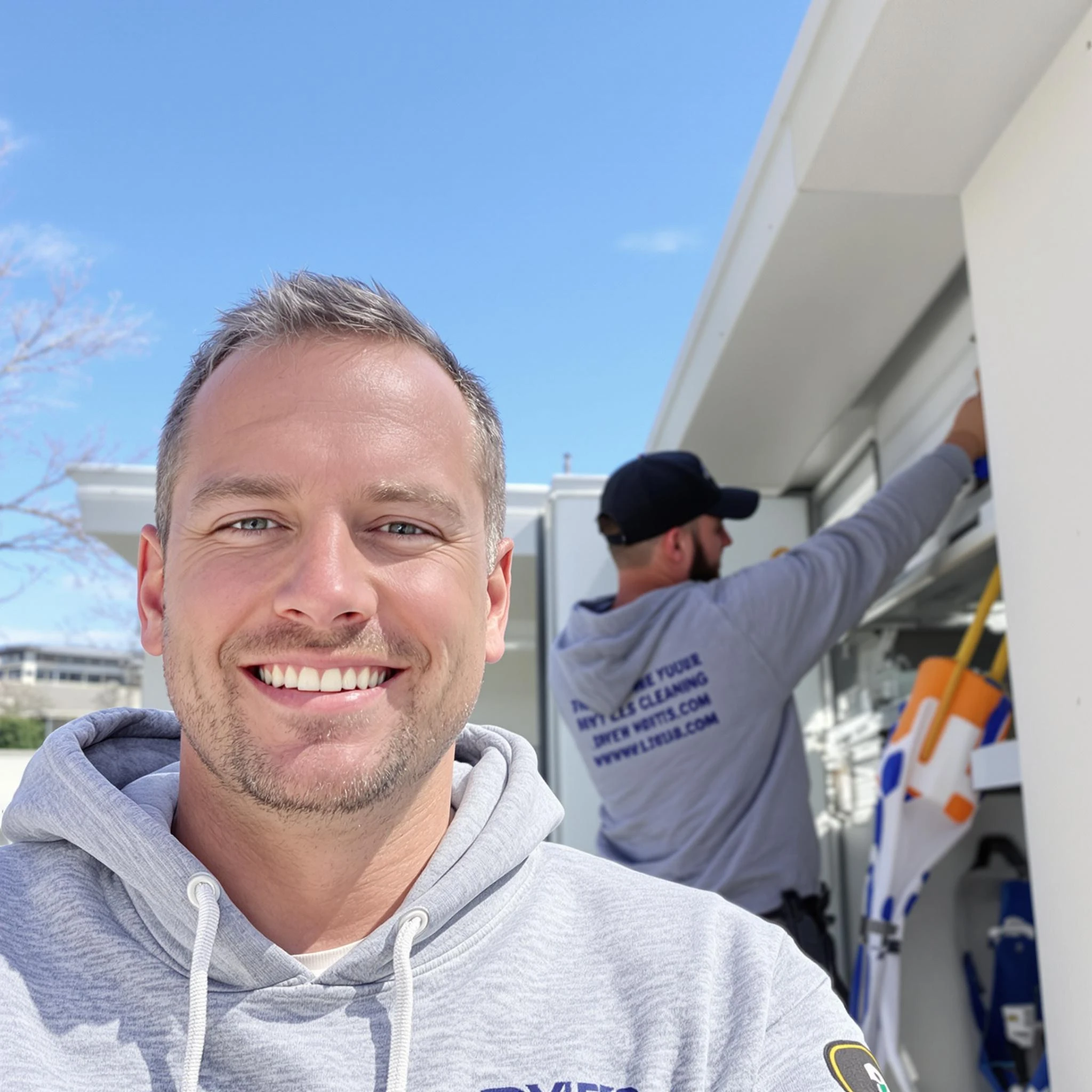 The North Ogden Dryer Vent Cleaning team.