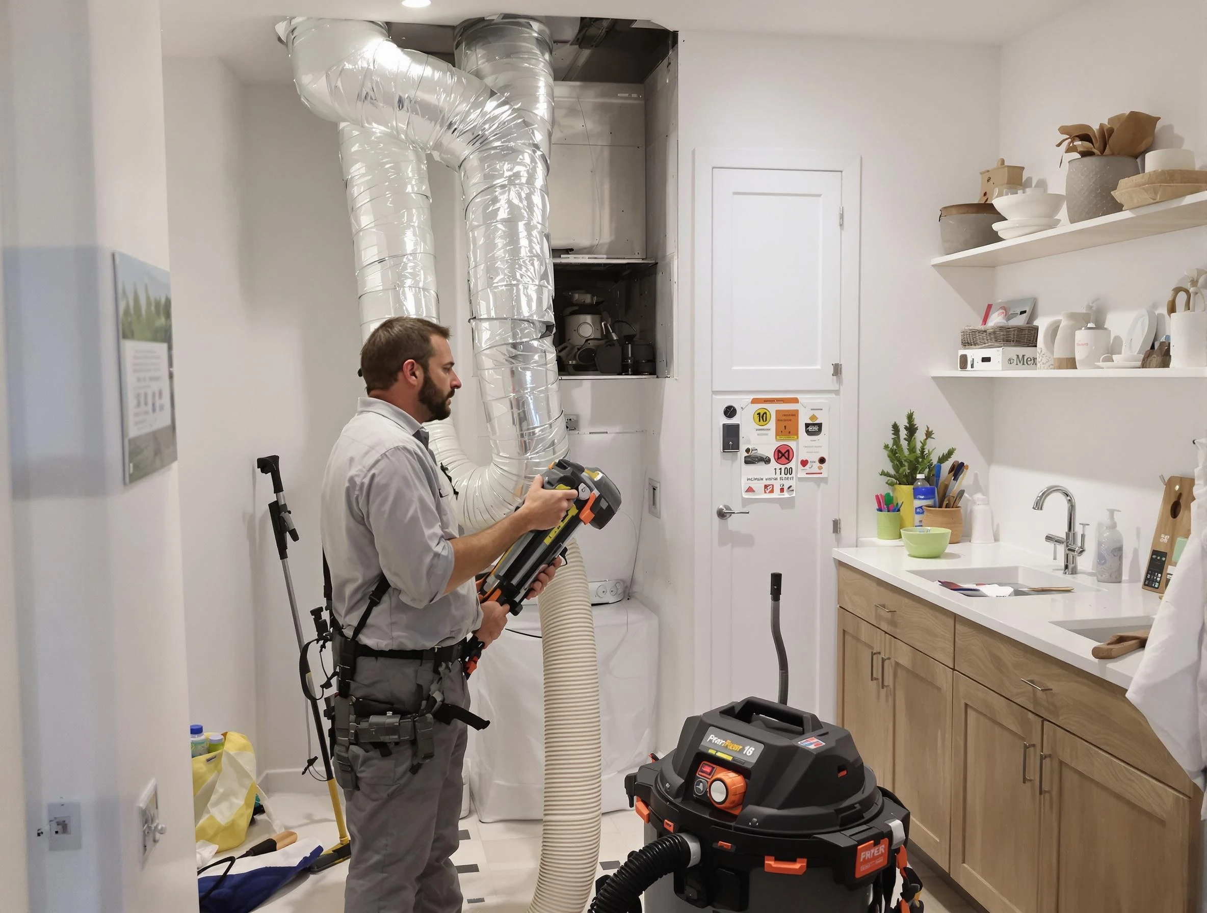 Clogged Vent Cleaning in Farr West, UT