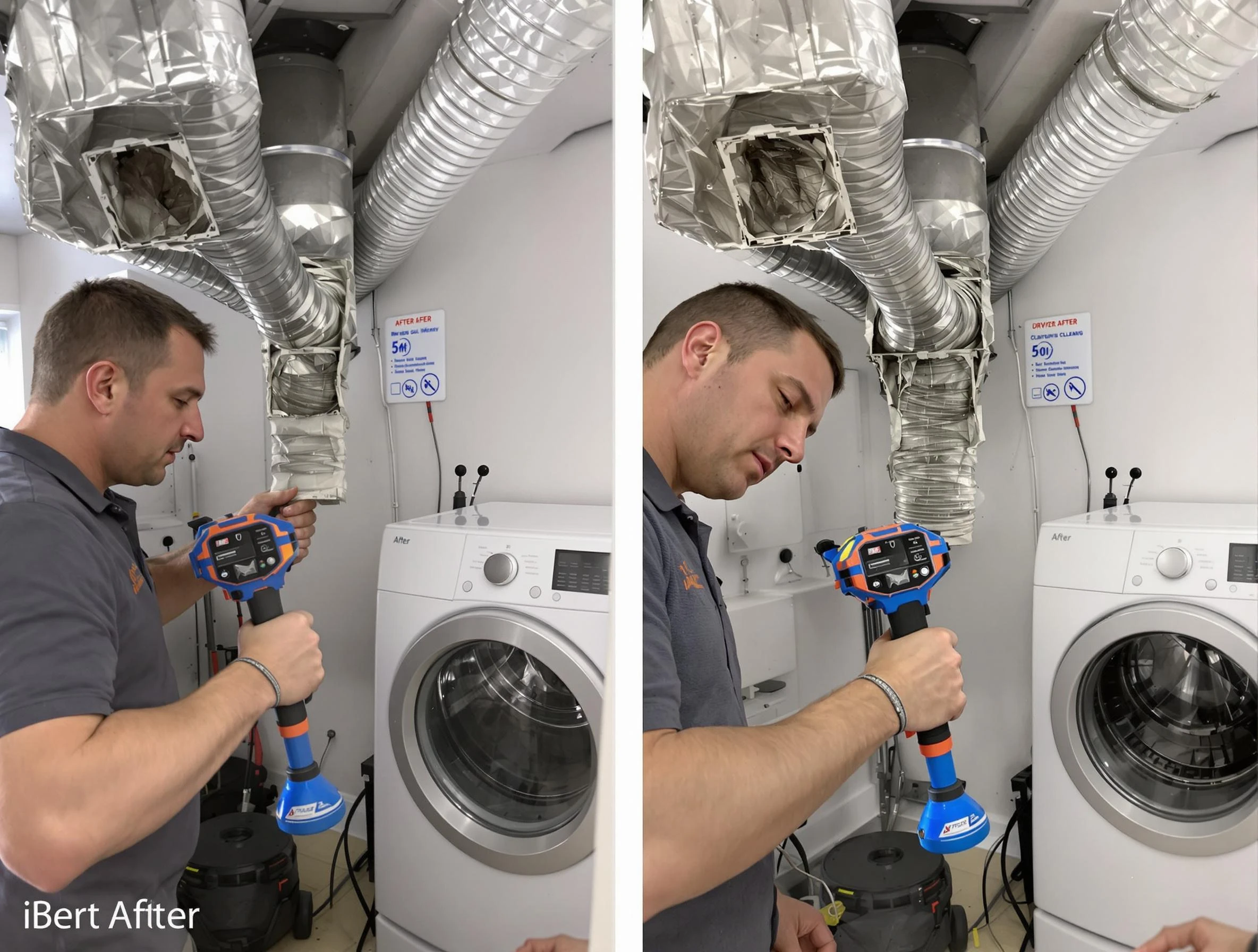 Professional clogged vent cleaning by North Ogden Dryer Vent Cleaning in North Ogden